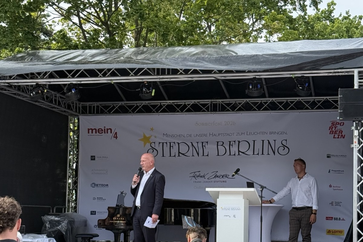 Technische Betreuung beim Sommerfest Sterne Berlins in Berlin 2026