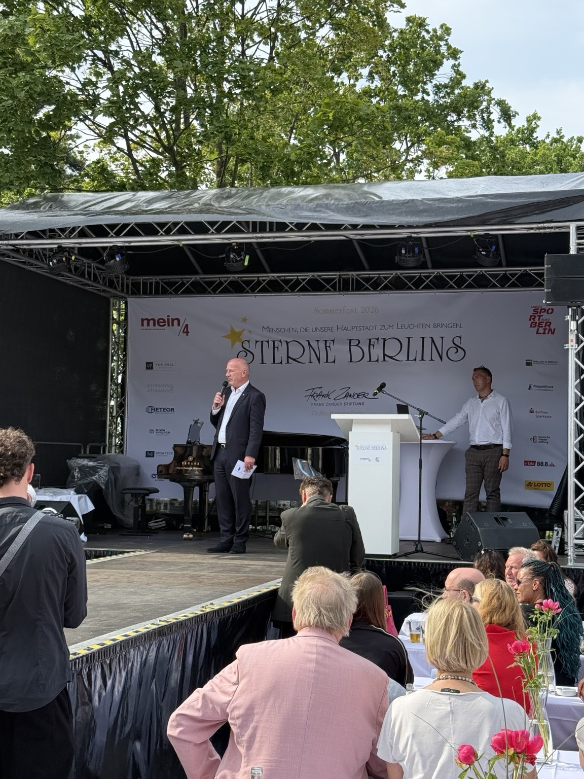 Sommerfest Sterne Berlins Berlin 2026 mit technischer Betreuung von Mobiles Entertainment Berlin